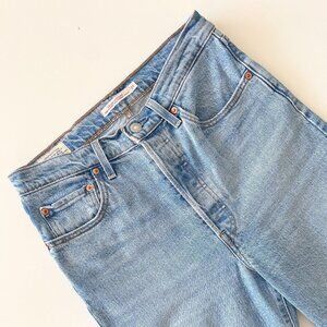 Levi's Ribcage Crop Flare (mid-wash)